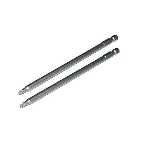 WF-MPSD WoodFox No2 Square Drive Bits 150mm - Pack of 2