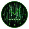The Matrix Wall Clock (Matrix Code) 25cm Diameter - Official Merchandise