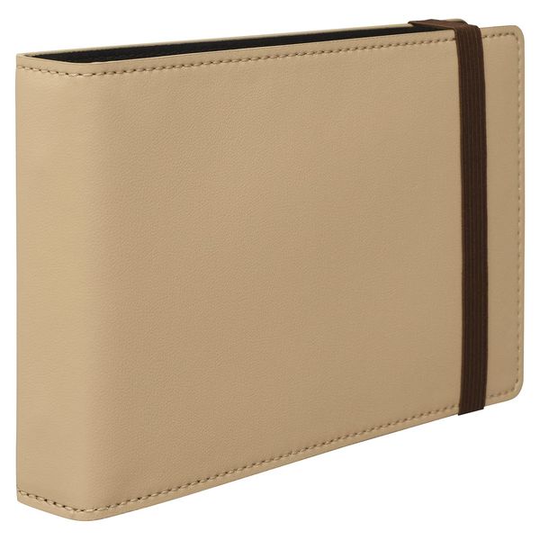 Maruman FM71-21 Loose Leaf Binder, Mini Size, Jiuris, 3 Holes, Beige