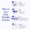 Wrinkles Schminkles Neck Wrinkle Patch, 1-Pack, Reusable Hypoallergenic Silicone Smoothing Pad for Neck Wrinkle Prevention