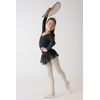 Eballerina Practice Lace Glitter Fan Sense Pen, Black