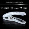 Htppzjr Portable Travel Men Manual Razor Protector Plastic Box Cover Container Storage Shaver Holder Protector Case Organizer