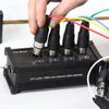 4 Channel DMX Hub XLR Cable Extender 2 Pack Set | RJ45 Ethercon Wire Live Stage