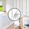 HEYXI Double Head Skirting Thread SeamlessNail Nails Rustproof and Reusable Cement Nails for Baseboard Installation