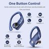 Bluetooth 5.0 True Wireless Earbuds With Mic Headphones Earhook Sport Waterproof