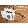 Portable Cassette Player Recorder Walkman Built In Speaker Headphone Jack