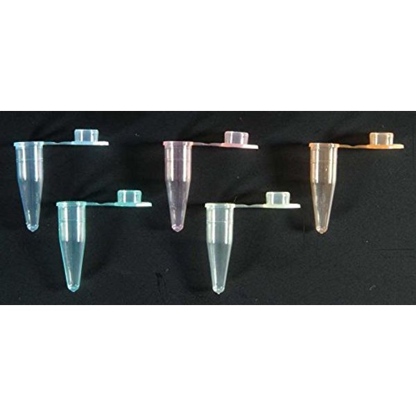 AXYGEN - 0.2ml Thin Wall PCR Tubes- Flat Cap. Yellow, PK1000