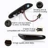 WinPower LED Dynamic Side Marker Turn Signal Light Sequential Blinker Error Free Compatible with E90 E91 E92 E93 E61 E87 E82 etc., 2 Pcs