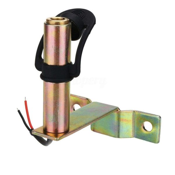 flexzon Flashing Amber Beacon Mount Flexi Din Pole Stem Tractor Mounting Bracket #C UK