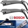 2 Bosch BEAM Wiper Blades Size 24" & 19" - "Clear Advantage" Front Left & Right