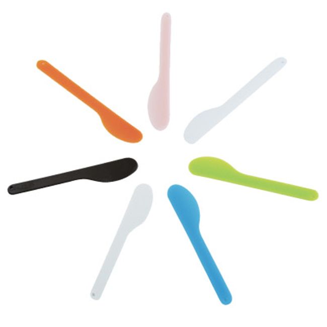 [Set of 10] Esthetic spatula [Colored spatula] Available in 7 colors Mask spatula