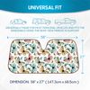 BDK Butterfly Sunshade for Car Windshield Autoshade Foldable Unique Design