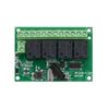 DC 4CH Channel 443MHz Wireless RF Remote Control Relay Switch With 2 Receiver