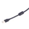 USB-Sc09-Fx Programming USB Cable Fit, Programming Cable for Mitsubishi Fx1s/1n/2n/3u Fx Series PLC 2.5 Meters