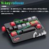 Numeric Keypad Mechanical 19 Buttons Gaming Numeric Keyboard Wired USB-C Connection Numeric Keypad Red Axis Programmable Hot Swap Compatible Mini Keyboard with Joystick Compatible with Windows PC