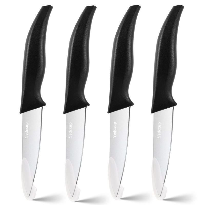 Gemüsemesser Obstmesser Set 4 Stück Schälmesser Klingenlänge 10CM ...
