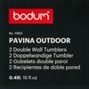 Bodum Tumbler, 2 Count (Pack of 1)