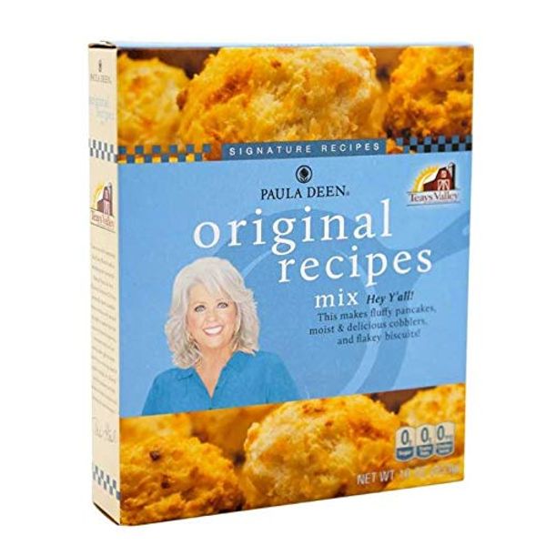 Paula Deen Original Recipes Mix 15 Oz! Simply, Quick and Easy Baking Mix! Tasty Homemade Pancakes, Cobbler And Flakey Biscuits! Great Delicious Homemade Treats! Choose Your Mix! (Original Recipes)