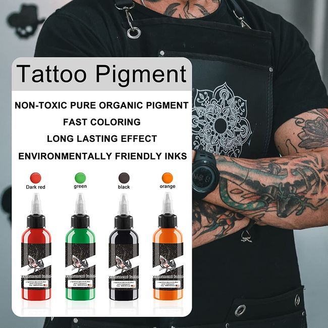 Dynamic Green Tattoo Ink Bottle 1oz