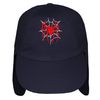 TeddyTs Spider Web Legionnaires Sun Hat (4-8 Years) (Navy), One Size