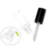Micro Trader 5 X 1.2ml Black Cap Empty Lip Gloss Tubes Transparent Bottles Travelling