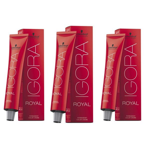 Schwarzkopf Igora Royal 9 Extra Light Blonde Gold Extra Set 3 x 60ml
