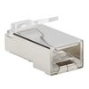 Tripp Lite Ca6 RJ45 Pass-Through FTP Modular Plug 100 Pack (N232-100-FTP)