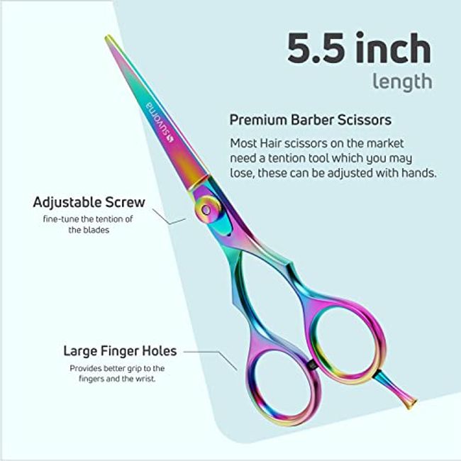 Wide Tine Profesional Barber Tools For Hairdresser Scissors