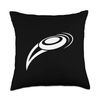 Disc Golf Player Golfer Gift Flying Disc Frisbee Dad Present Throw Pillow