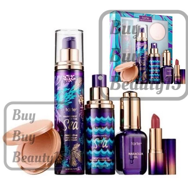 tarte Radiance Ritual 5 Pieces Travel Set ( limited edition ) New With Box