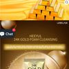 24K Gold Foam Cleansing