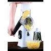 Spiralizer For Vegetables, Vegetable Slicer Chopper, Rotary Cheese Grater With 3