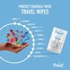 HAND SANITIZING Individually Packed Premium Hand Sanitizing Wipes for Travel,...