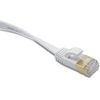 Triplett 1' Black Flat CAT7 28AWG Stranded SSTP Patch Cable (CAT7FL-1BK)