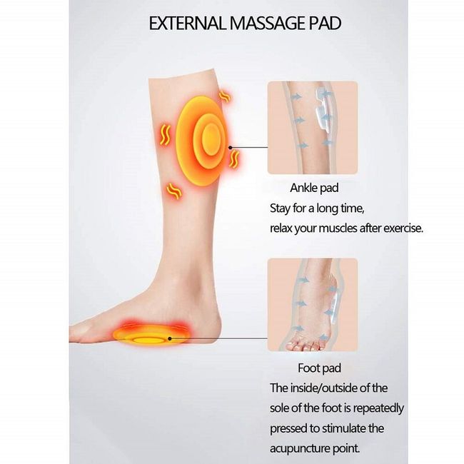 Infrared Therapy Air Compression Leg Massager Arm Waist Circulation  Pneumatic