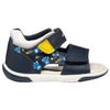 Geox Boys' B Zapito Boy Sandal, Navy Ochre, 26 UK