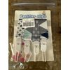 Baby Pacifier Clips Solid Color, 4 Pack Universal Holder Leash for Boys and G...