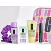 Clinique 7 Pcs Gift Set Moisturizing Lotion Soap Quickliner Skincare + Makeup