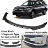 Add-on Universal Adjustable Fit For Subaru Outback 20-23 Front Spoiler Splitter