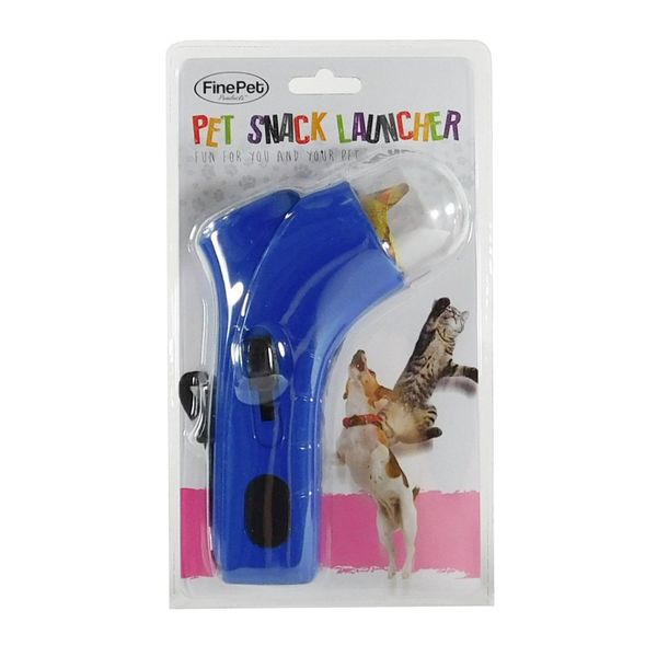 Pet Snack Launcher by FinePet - Blue
