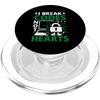I Break Codes Not Hearts - Cyber Security PopSockets PopGrip for MagSafe
