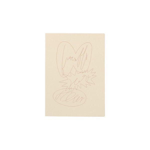 Delphonics Asuka Wakida Notebook A6 (Cream)