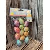 Glitter Easter Egg 1.5” Foam Ornaments Decoration Feather Tree Table Vase Filler