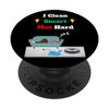 Robot mop funny clean smart too lazy for housework quote PopSockets Standard PopGrip