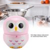 Timer Owl Timer High Precision for Kitchen Frying Baking Cooking Eggs(pink)