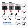 Replacement Mic for HyperX Cloud, Cloud X, Cloud II, Cloud Core, Cloud Pro Silver (New Version After 2021) – Noise Cancelling Boom Microphone Compatible with Gaming Consoles, PC, 3.5mm Jack