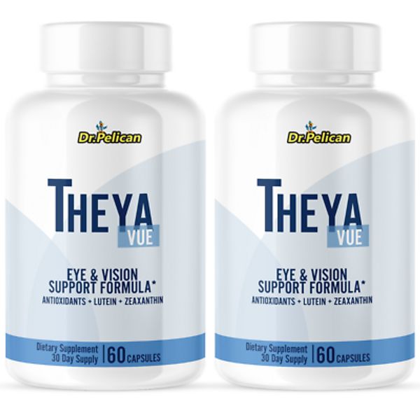 THEYAVUE- Eye Support- 2 Bottles- 120 Capsules