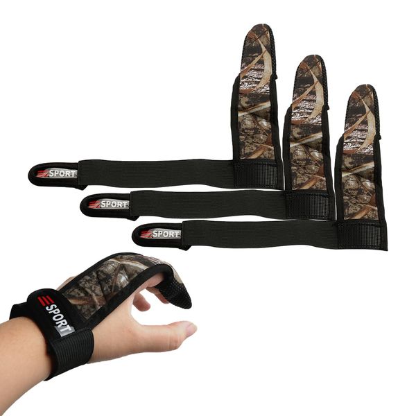 Rumyve4 Fishing Single Finger Gloves,Fishing Single Finger Stall Protector Gloves,Professional Elastic Fishing Gloves Non-slip Stall Protection Gloves for Outdoor Fishing