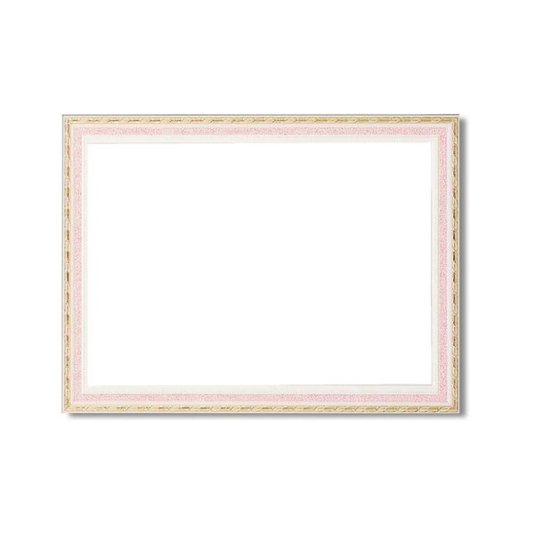 Framed Poster Frame. OA Frame Picture Frame 5663 (Pink, A4)