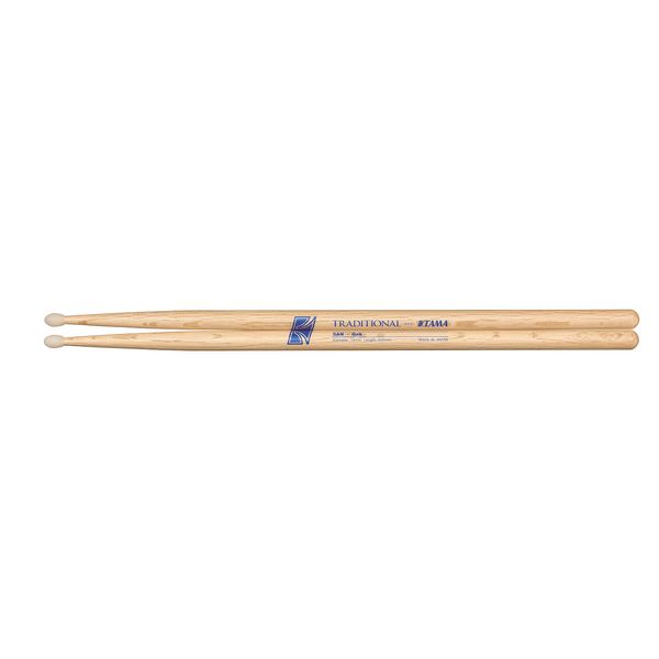 Tama Tama-O5AN Japanese Oak Traditional Drumsticks Tama Tama-O5AN Trommelstöcke Japanese Oak Standard Paar Nylon Tip Natur (406mm lang, 14mm Durchmesser)